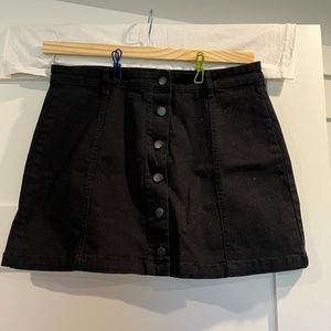 Forever 21 button up skirt size 12